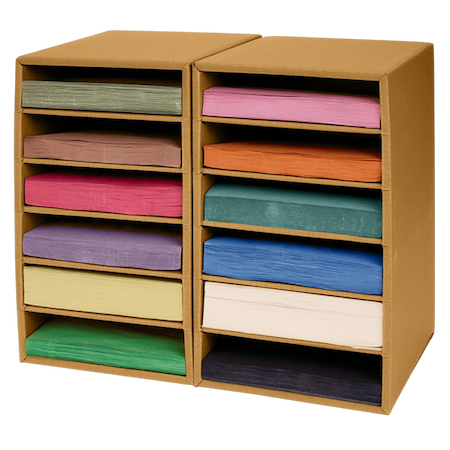 Colorations® 9" x 12" Lightweight Construction Paper with Organizer - 2200 Sheets