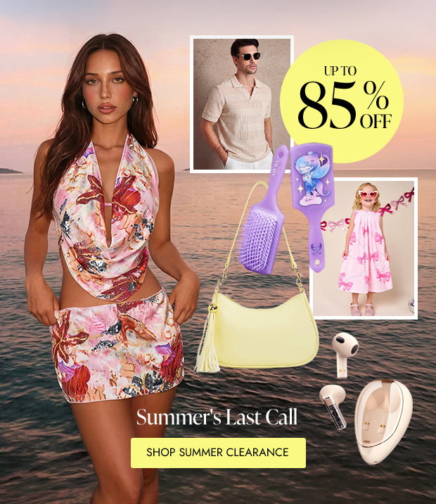 SHOP SUMMER CLEARANCE