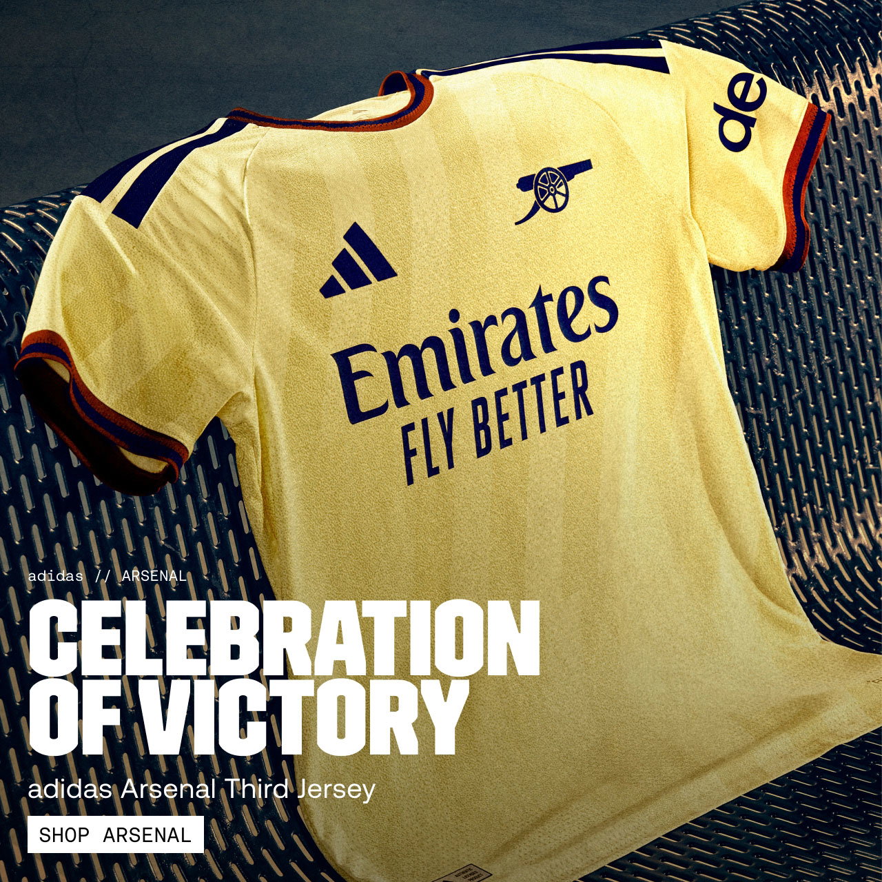 NEW adidas Arsenal Third Jersey
