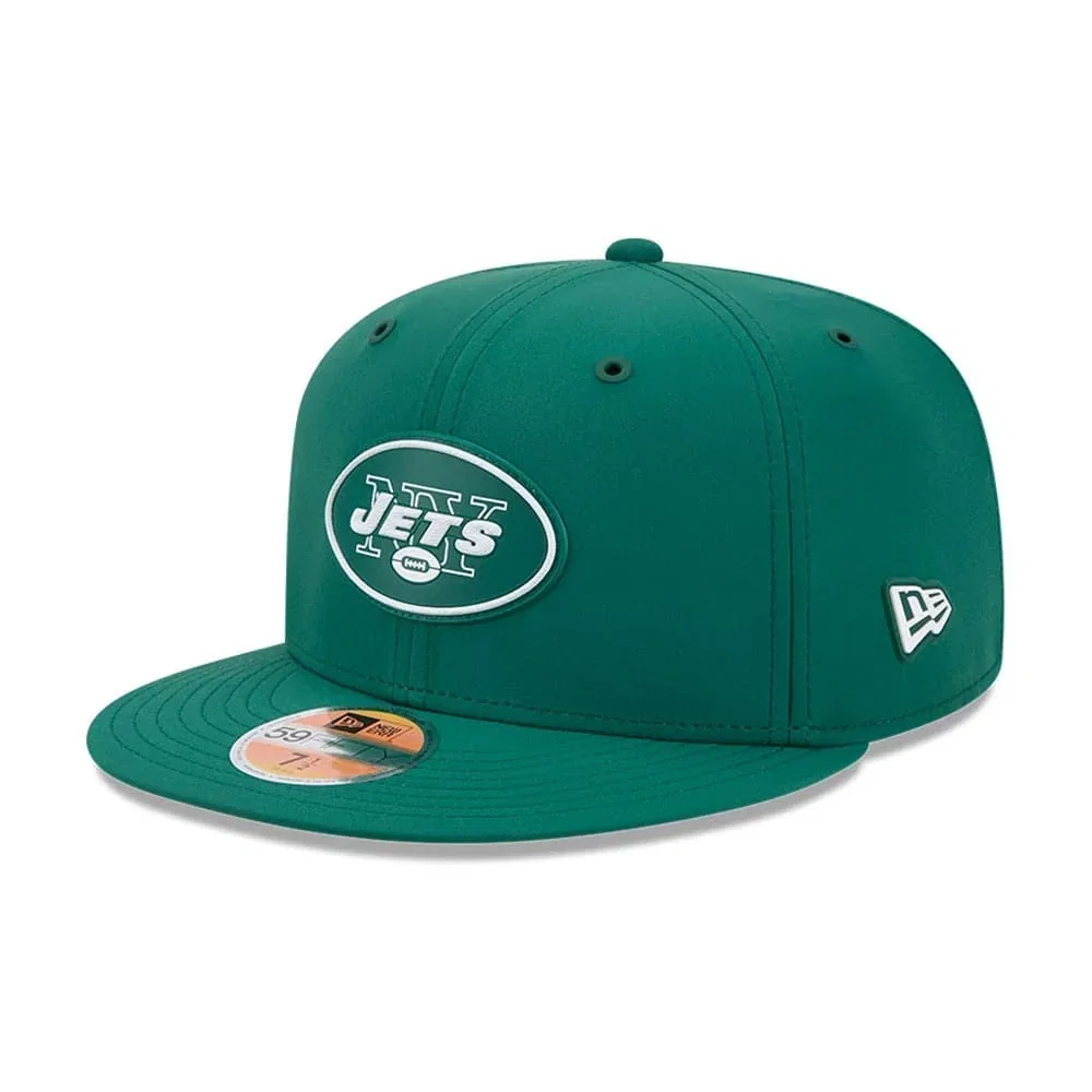 Image of New York Jets NFL Sideline 2026 Green 59FIFTY Fitted Cap