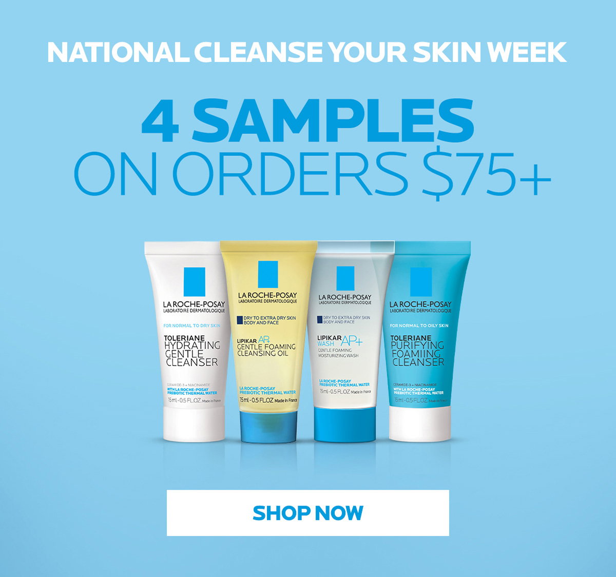Enjoy 4 Samples on Orders $75+