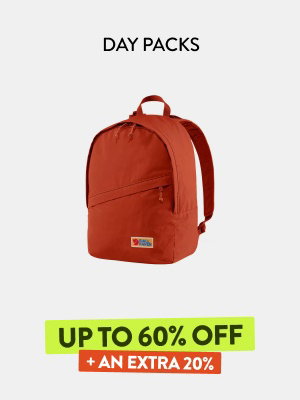 Day Packs UP TO 60% OFF + an extra 20%