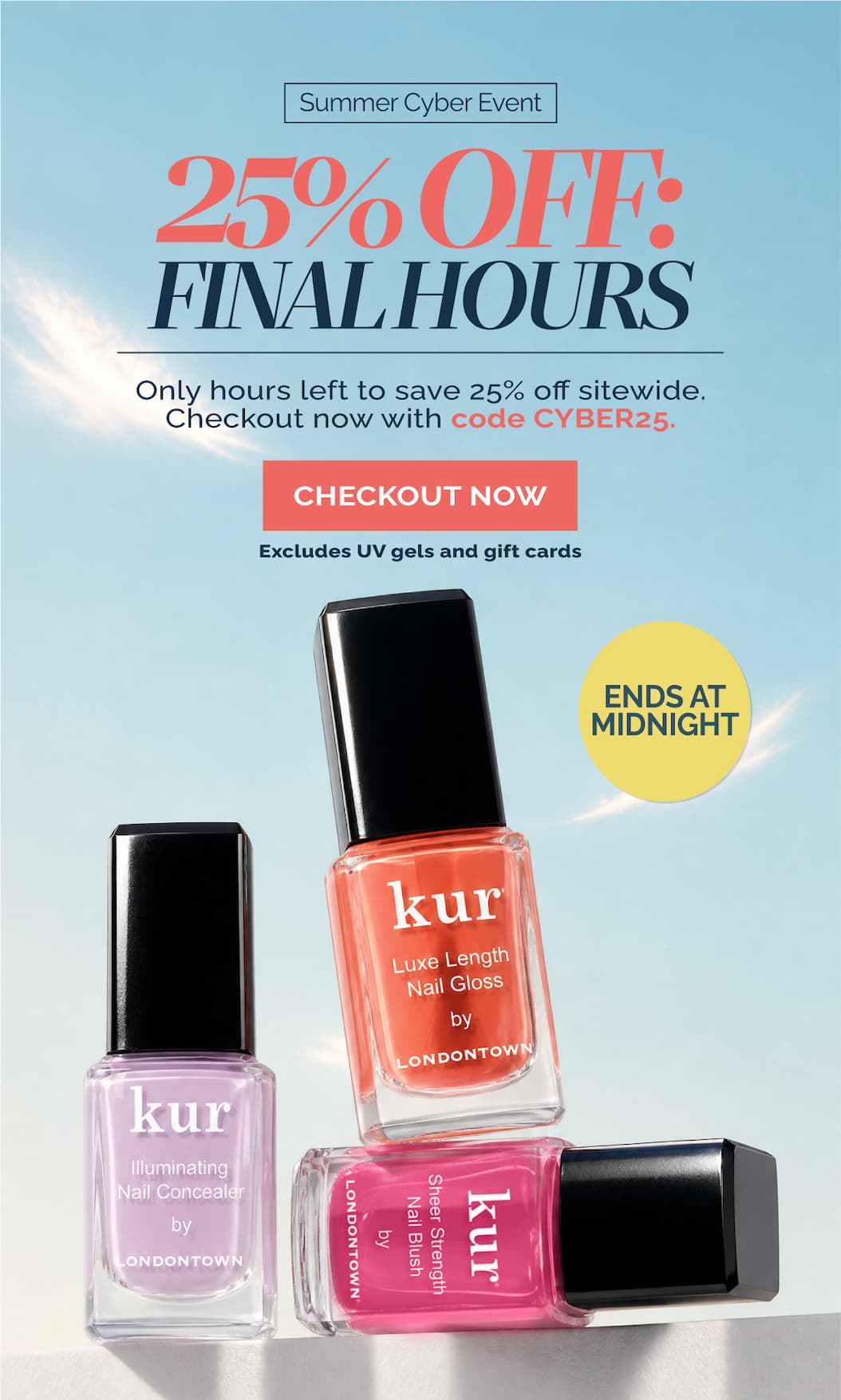 Get 25% Off Sitewide with code CYBER25