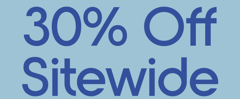30% Off Sitewide