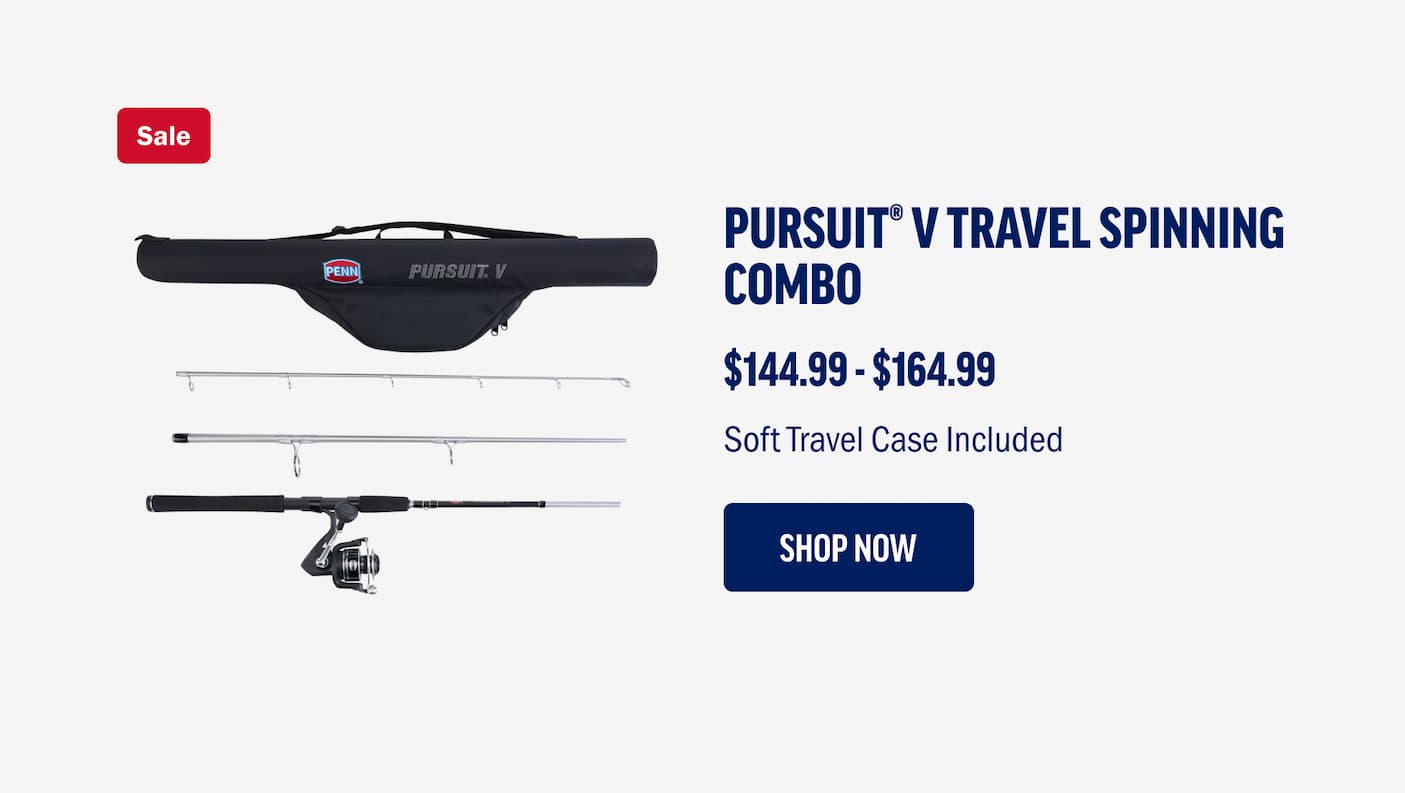 Pursuit V Travel Spinning Combo