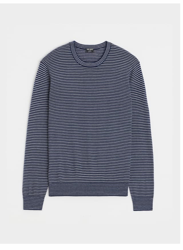 Silk-Cashmere Crewneck Sweater