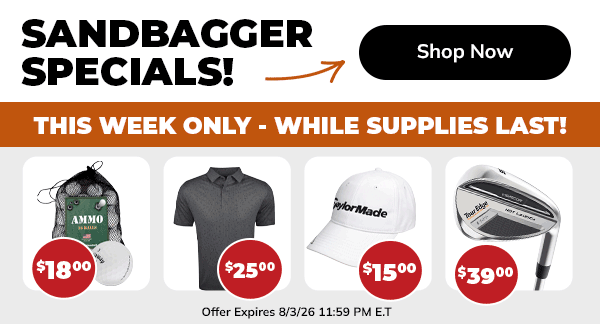 SANDBAGGER SPECIALS - Huge Savings on Essential Gear - This Week Only!