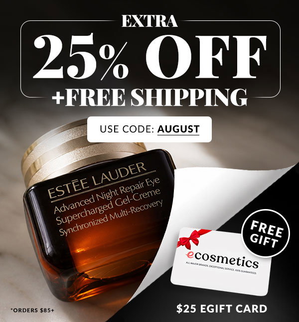 25% OFF + $25 GIFT CARD + FREE SHIPPING