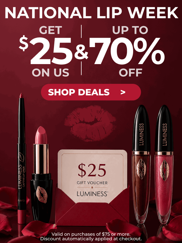 Get $25 on us + up to 70% OFF!