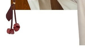 Cherry Bag Charm in Crimson
