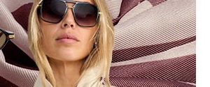  St. Moritz Aviator Sunglasses in Black