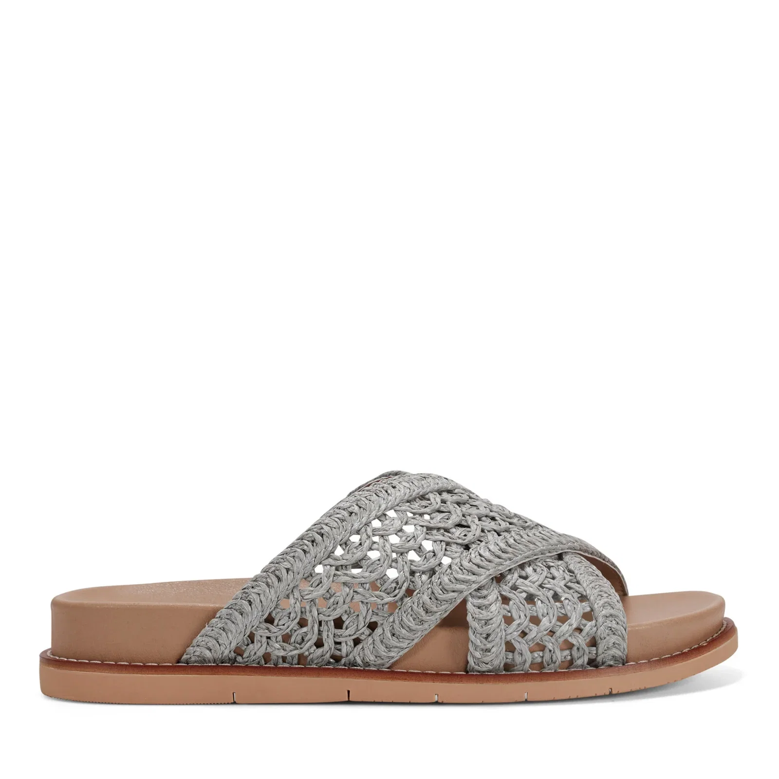 Image of Flurry Round Toe Slip-on Flat Casual Sandals