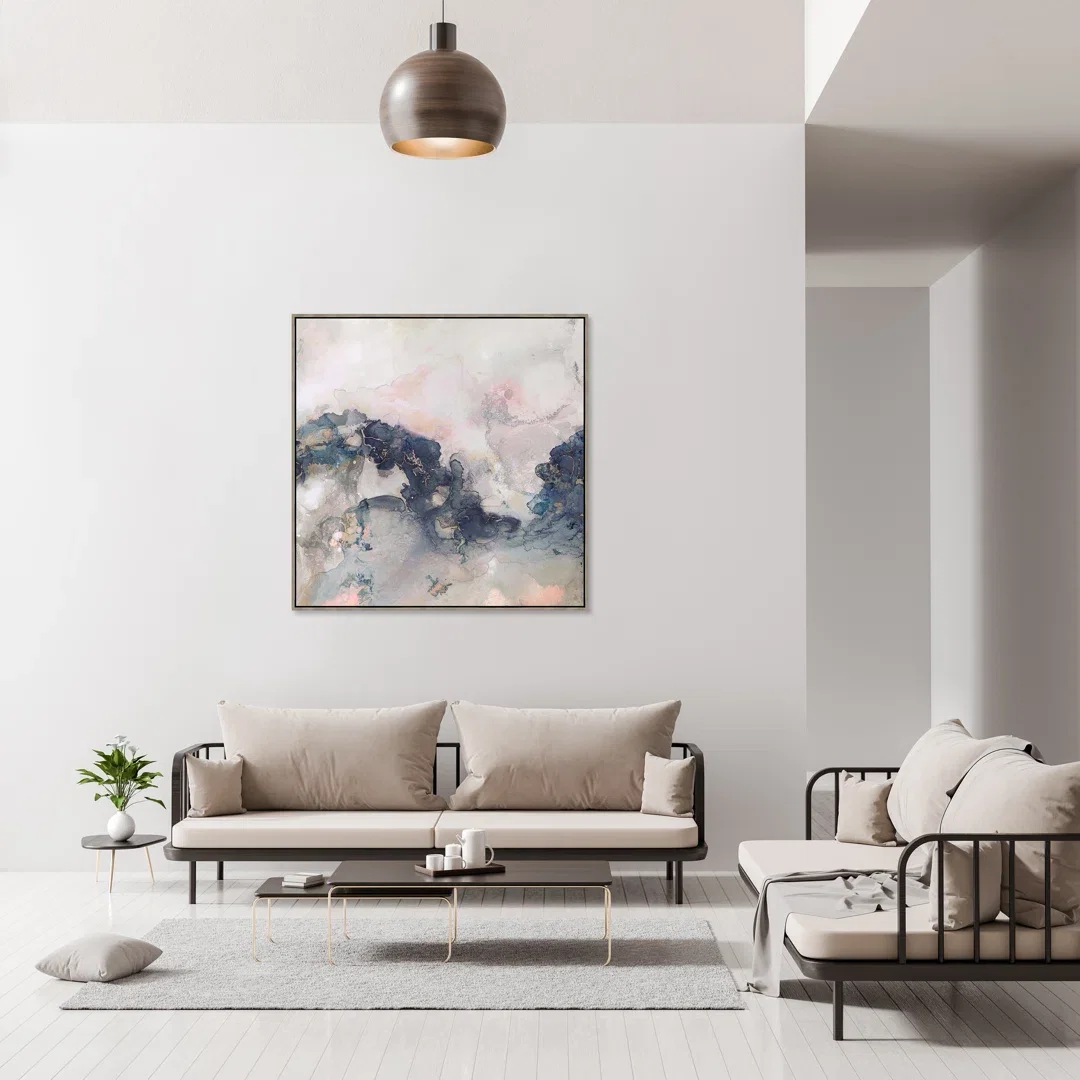 Brillantina II by D'Alessandro Léon - Floater Frame Painting on Canvas