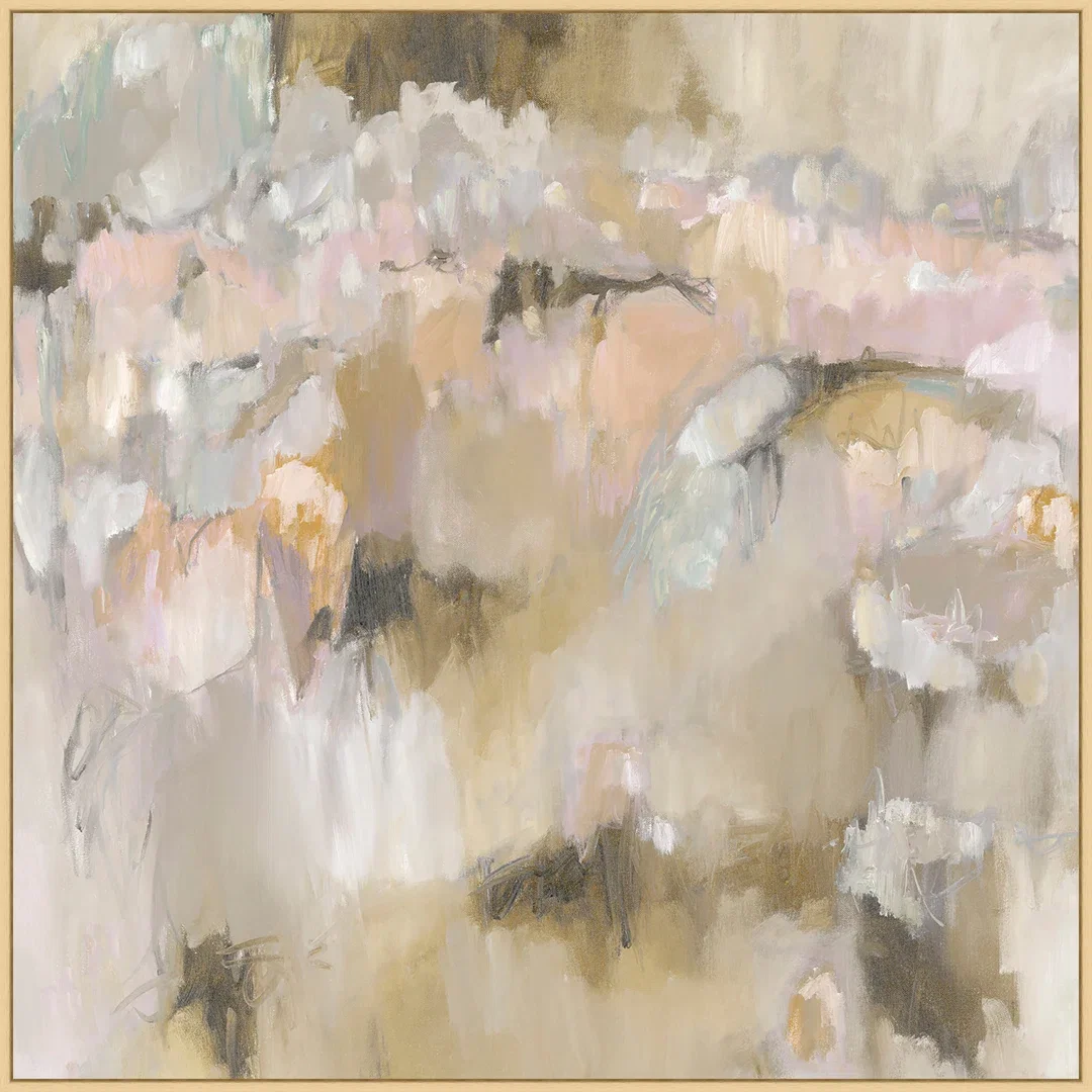 Pathways 2 - Floater Frame Painting on Canvas