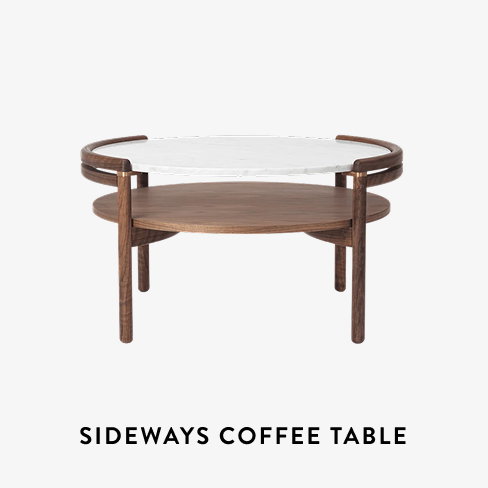 Sideways Coffee Table