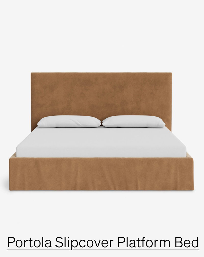 Sop Portola Slipcover Platform Bed