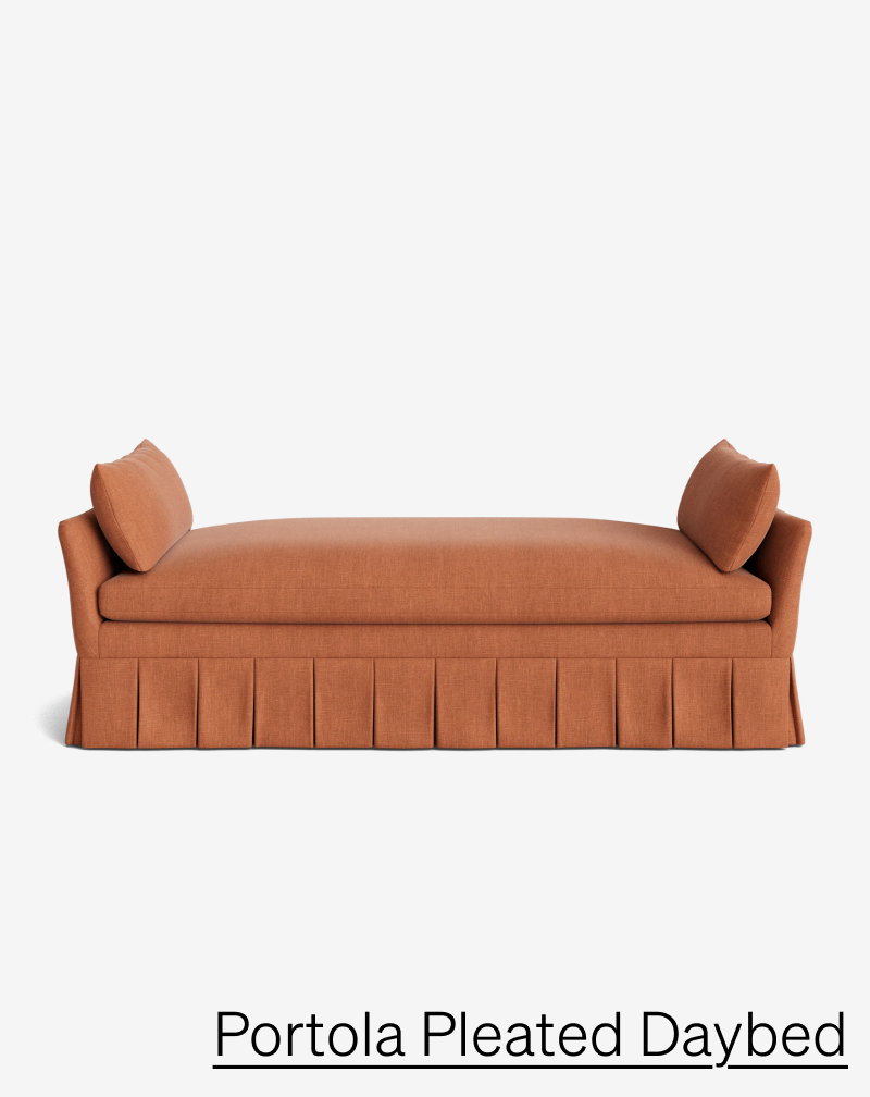 Shop Portola Pleated Daybed
