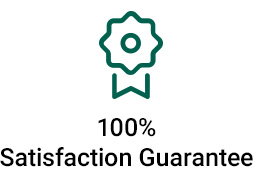 100% Satisfaction Guarantee