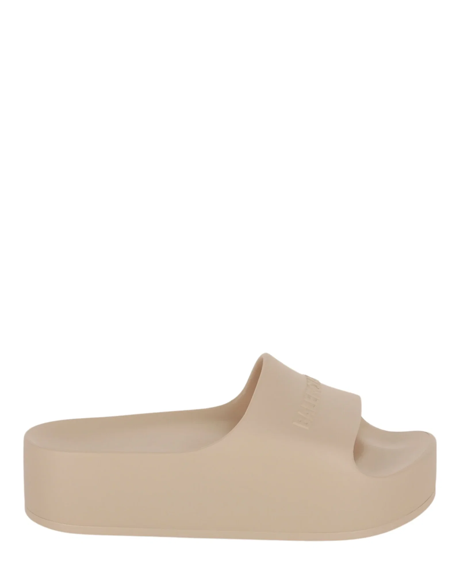 Image of Balenciaga Chunky Logo Slide Sandals