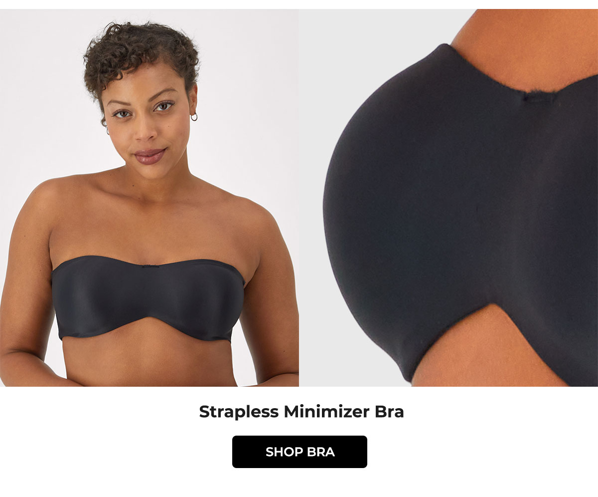 Lilyette by Bali Tailored Strapless Minimizer Bra