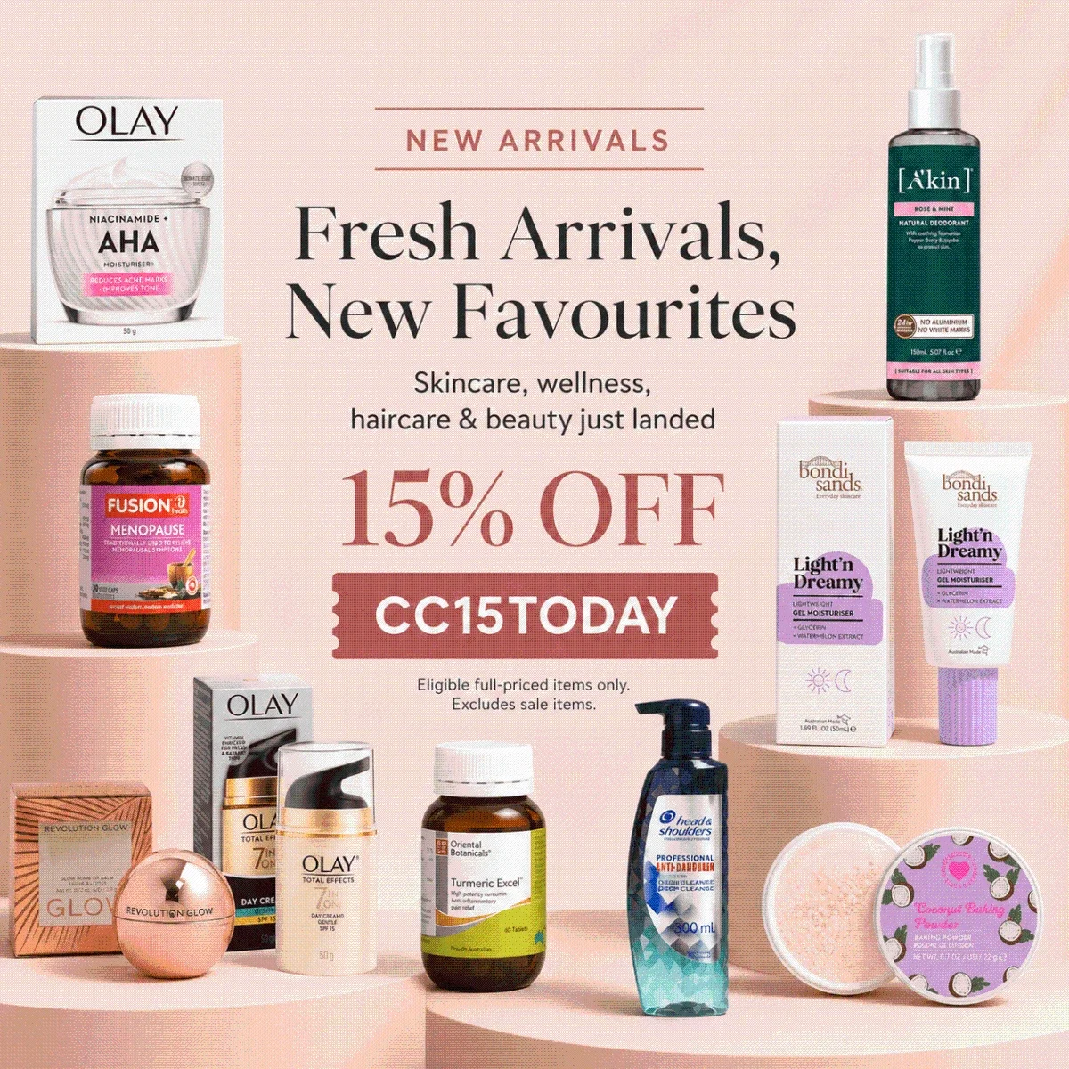New arrivals sale
