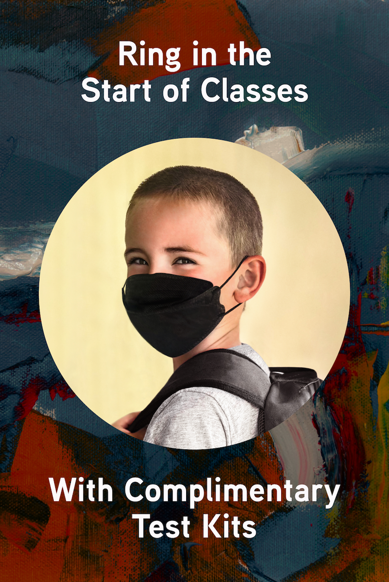 Ring in the start of classes with complimentary test kits