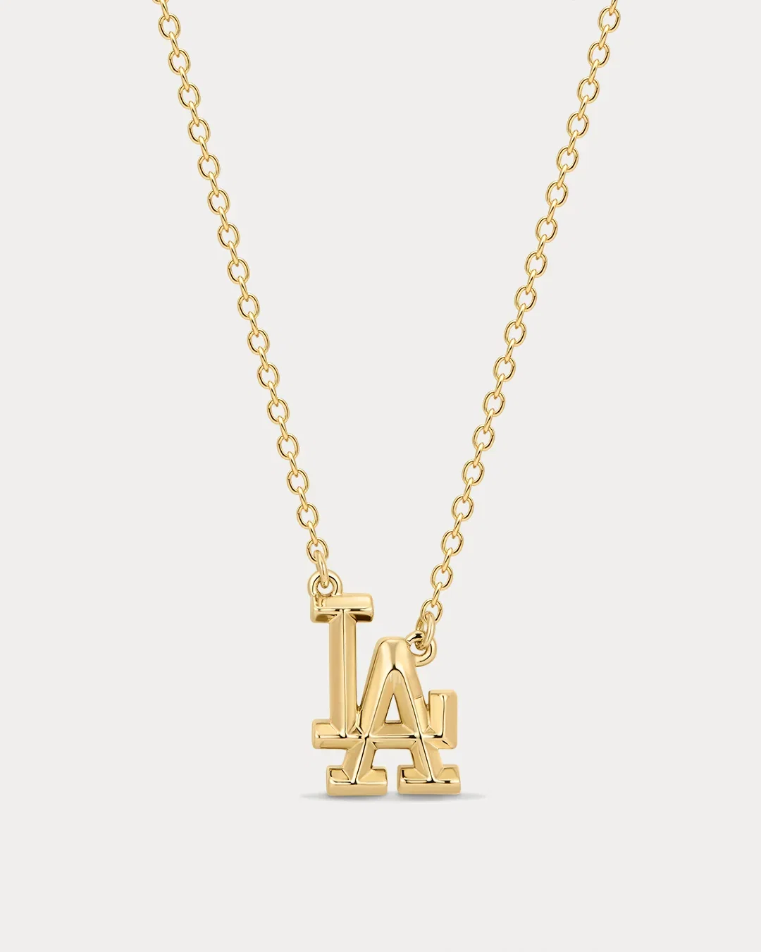 Image of The MLB Logo Charm Necklace