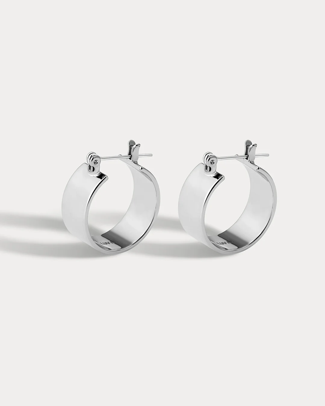 Image of Positano Hoops- Silver