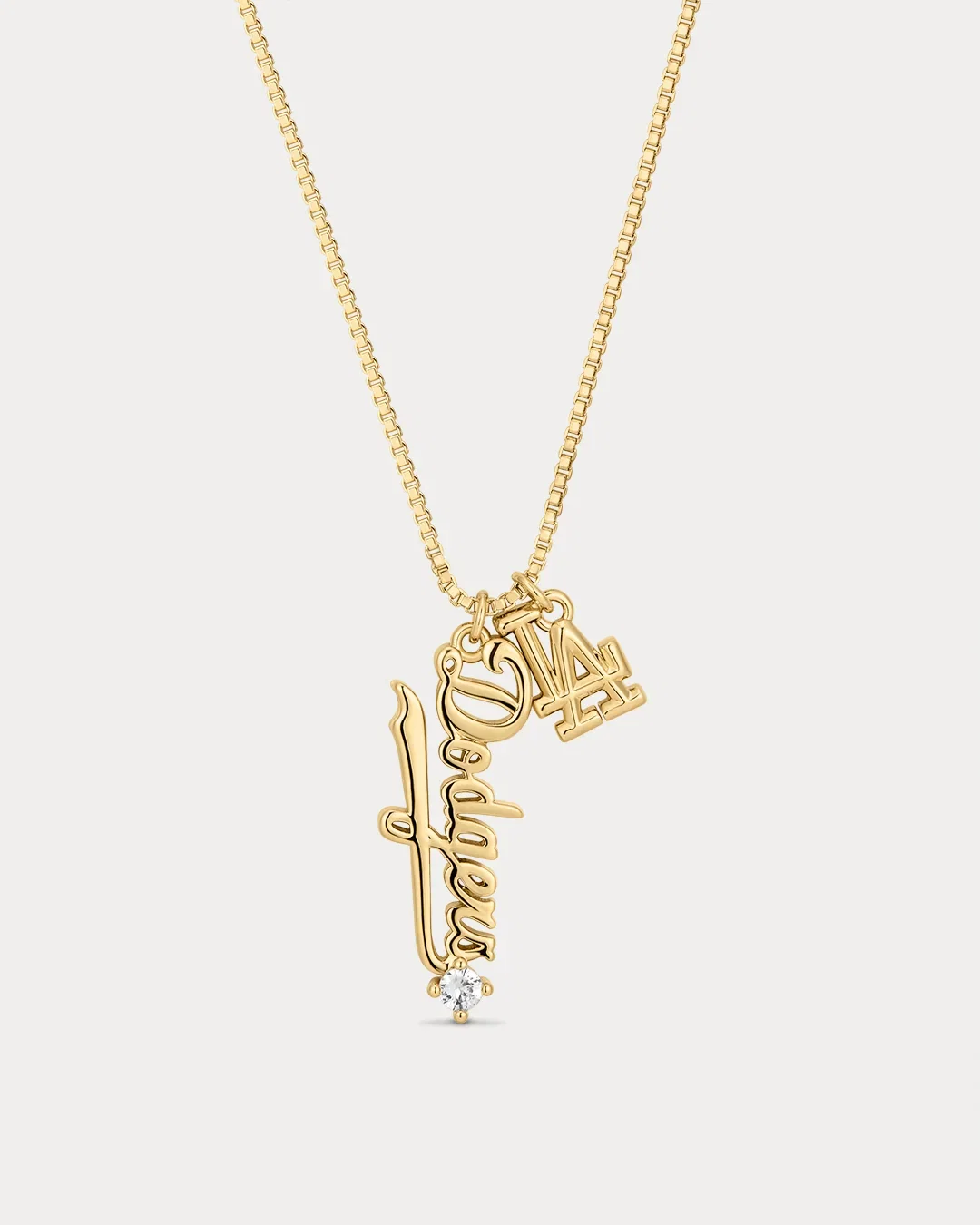 Image of The MLB Layered Nameplate Necklace