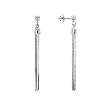 Sterling Silver Multi-Link Drop Earring