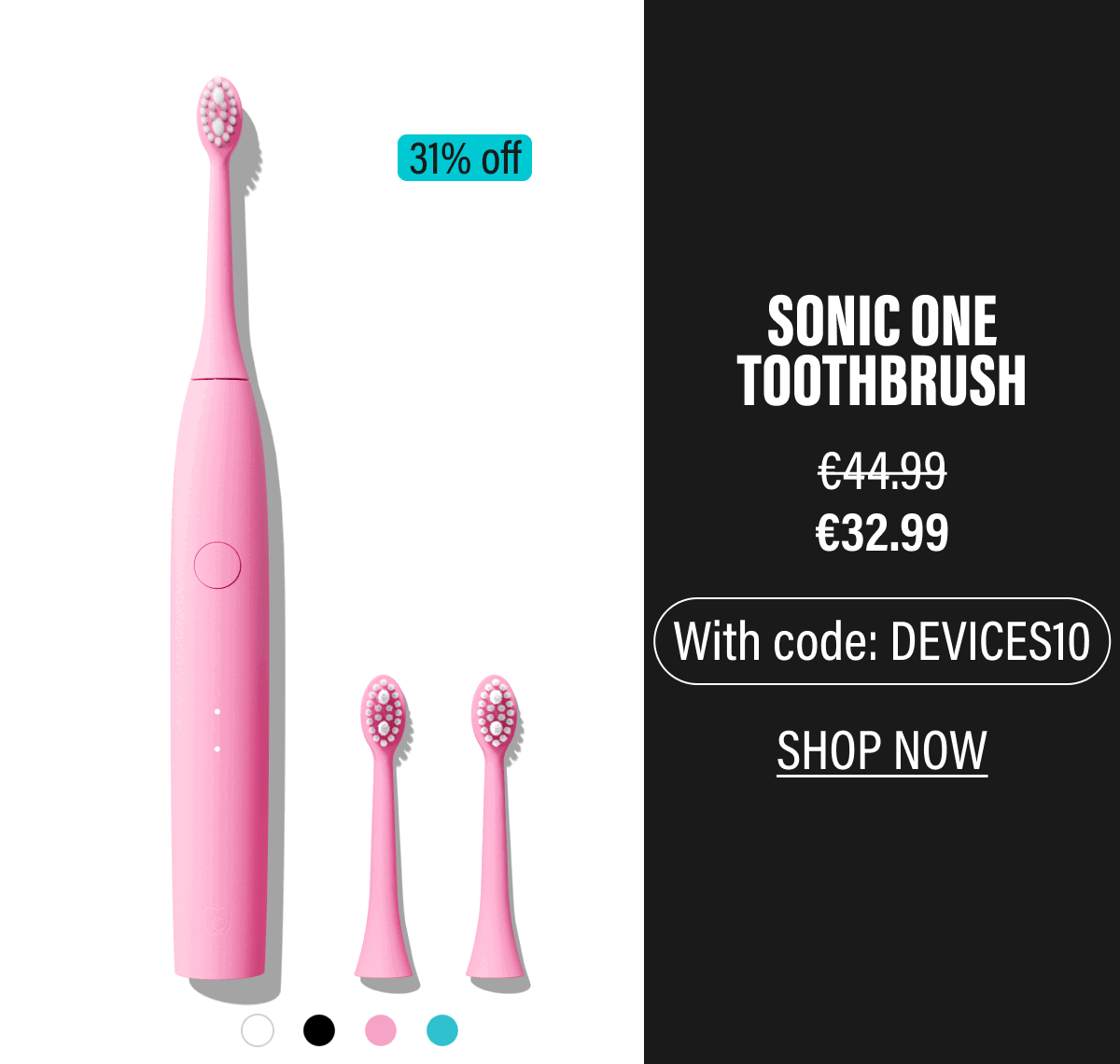 SONIC ONE TOOTHBRUSH | SHOP NOW
