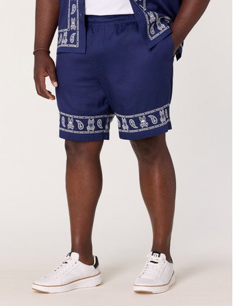 Luke Embroidered Shorts