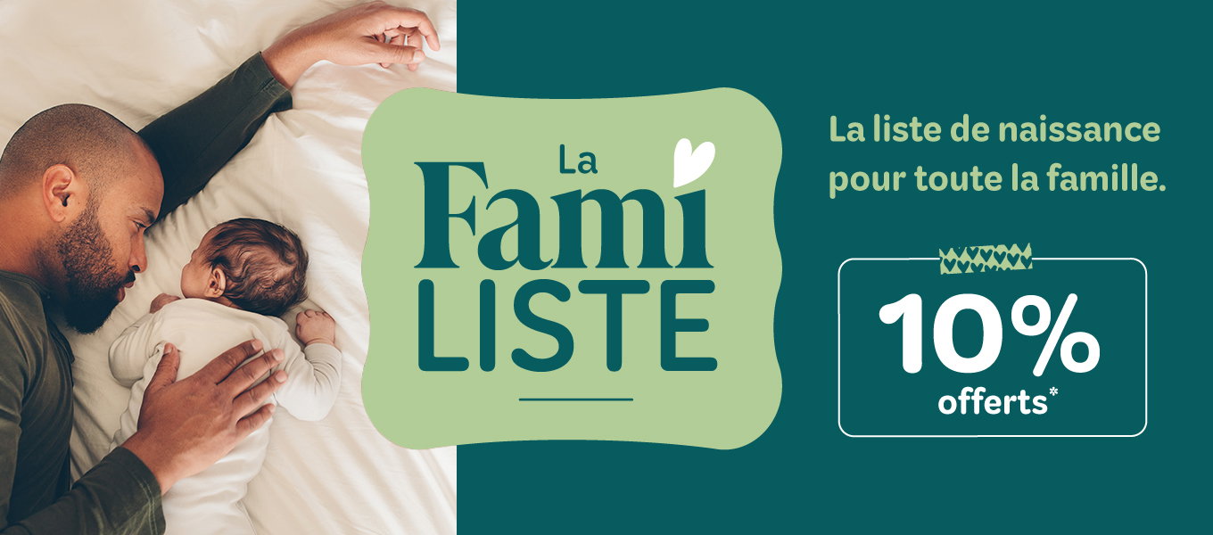 La liste de naissance pour toute la famille