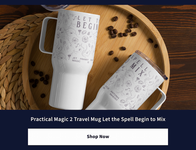 Practical Magic 2 Travel Mug Let the Spell Begin to Mix