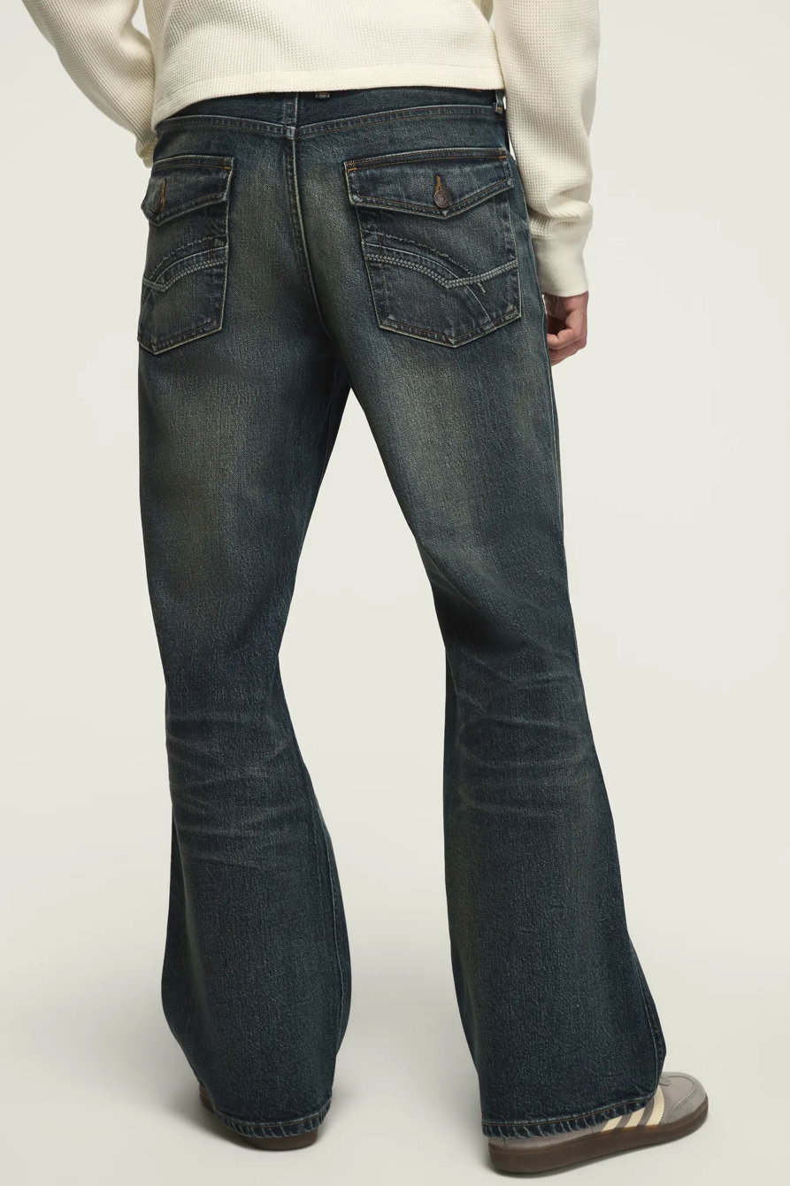 Image of Lucky Brand Baggy Bootcut - Men's Pants in Outrider