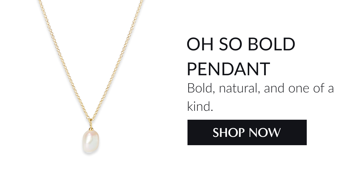 Oh So Bold Pendant: bold, natural and one of a kind. Shop Now.