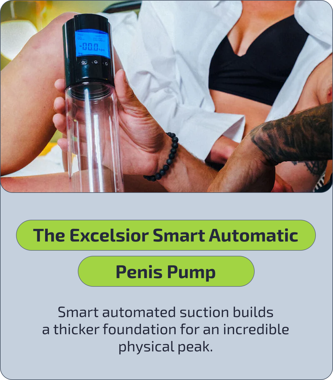 The Excelsior Smart Automatic Penis Pump