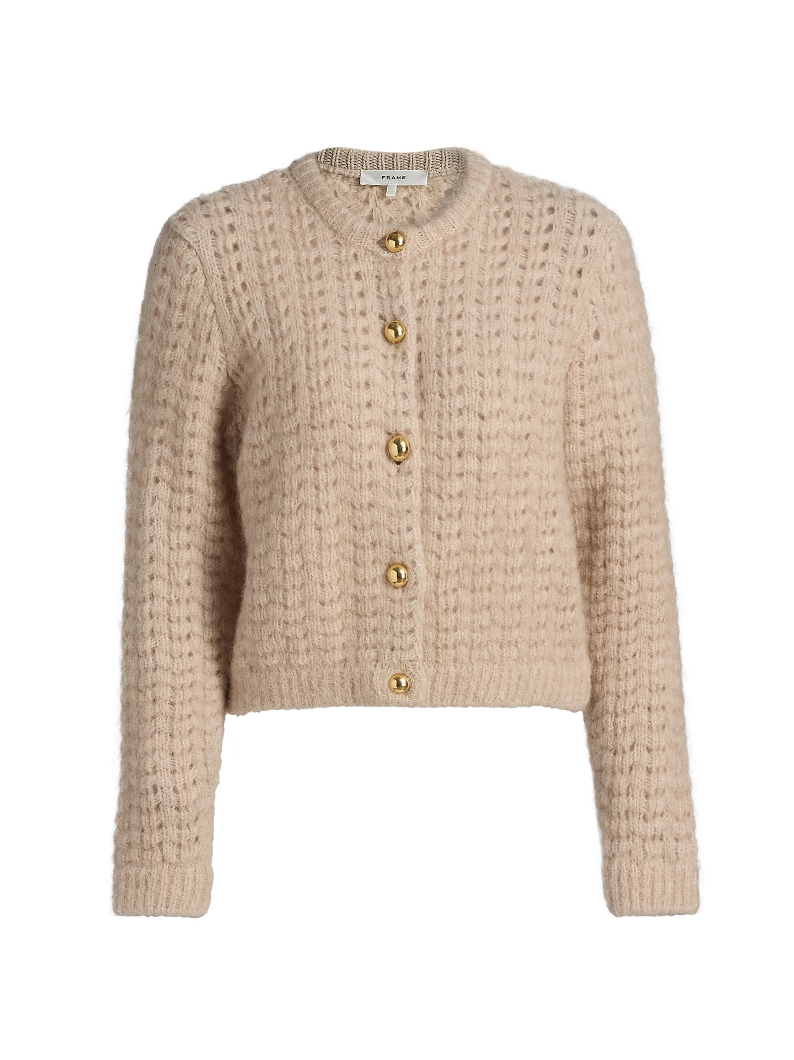 Frame The Plush Alpaca-Blend Cardigan