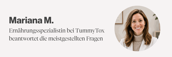 Ernährungsspezialistin bei TummyTox beantwortet die meistgestellten Fragen