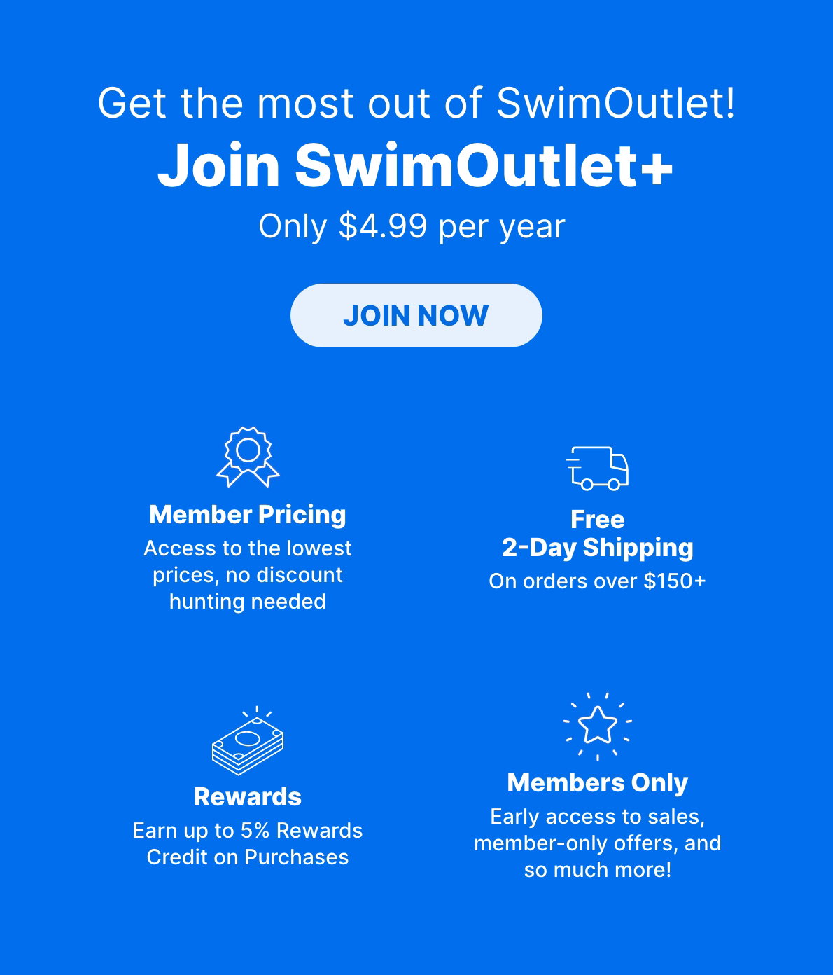 Get the most out of SwimOutlet!