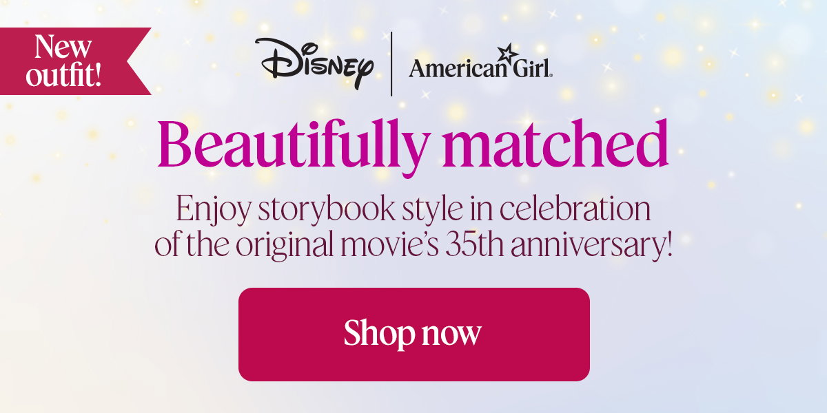 Beautifully matched. Enjoy storybook style in celebration of the original movie’s 35th anniversary! Shop now