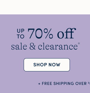 70% off sale & clearance