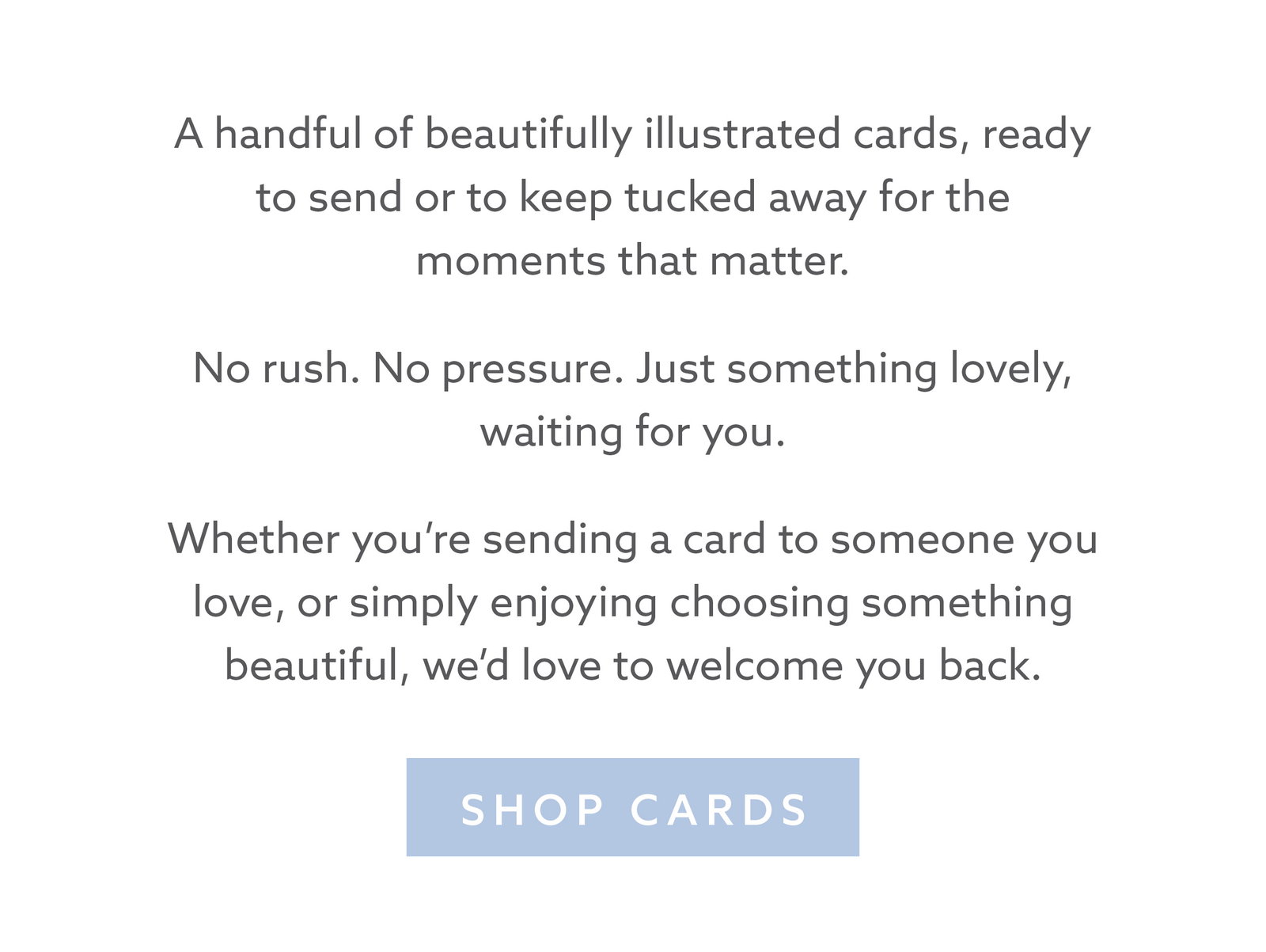 A selection of beautifully illustrated Whistlefish greeting cards designed for birthdays, celebrations and everyday moments. Thoughtfully created to send, keep and enjoy.