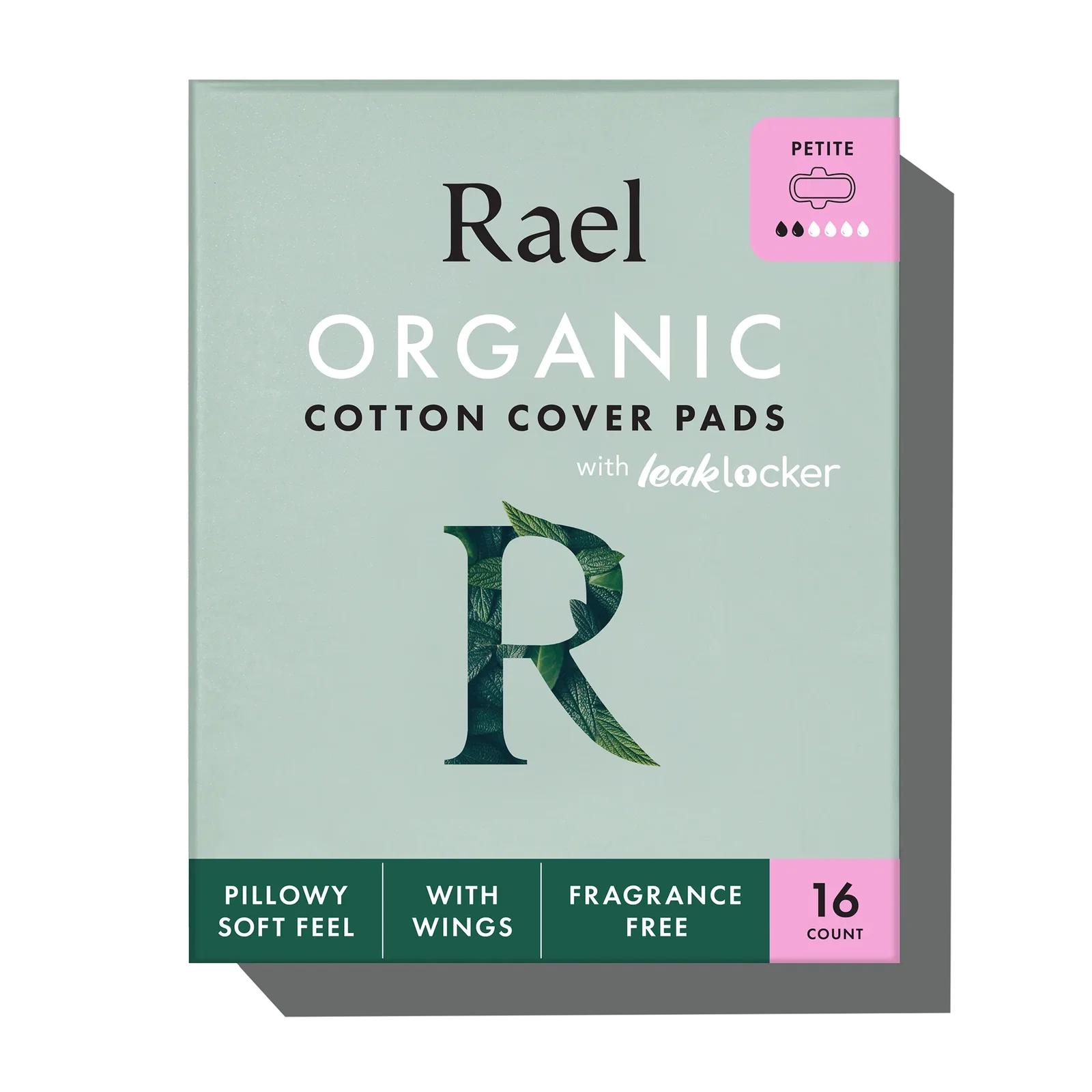 Image of Petite Organic Cotton Cover Pads With Wings