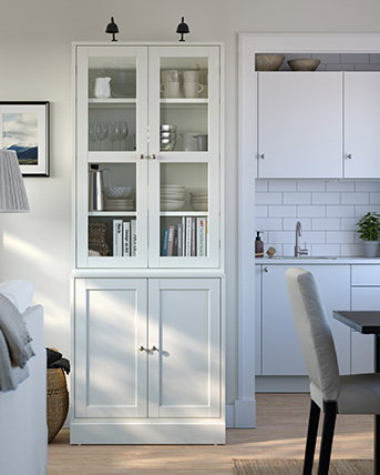 HAVSTA Storage System in a dining room 
