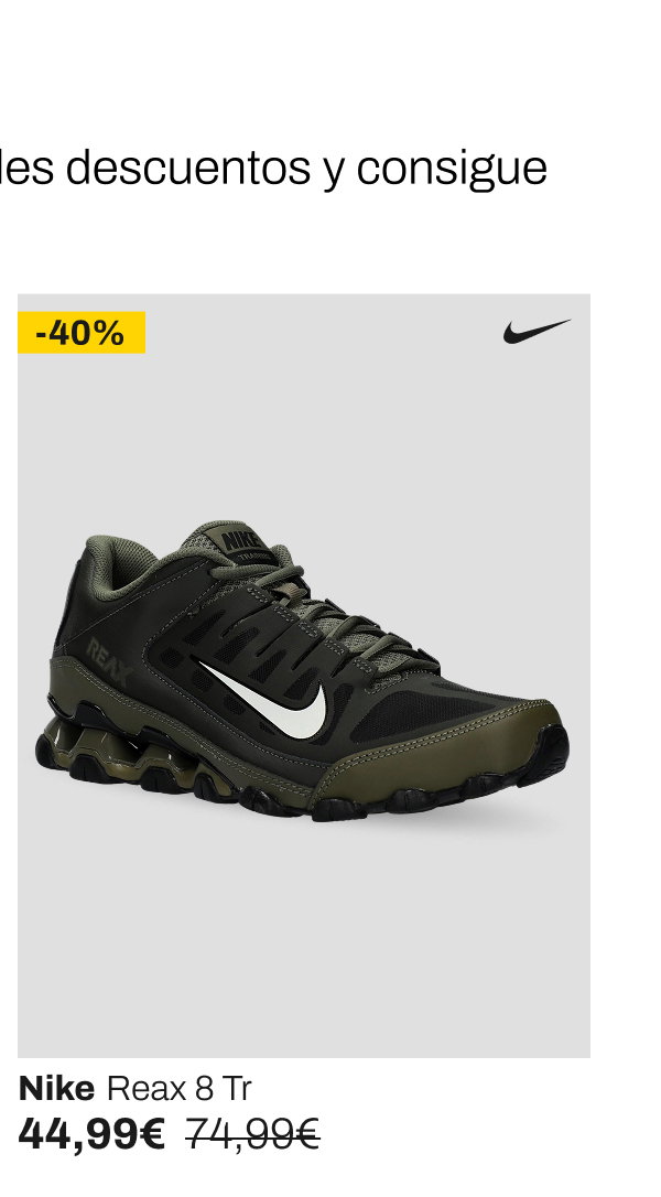 Zapatillas de entrenamiento Nike Reax 8