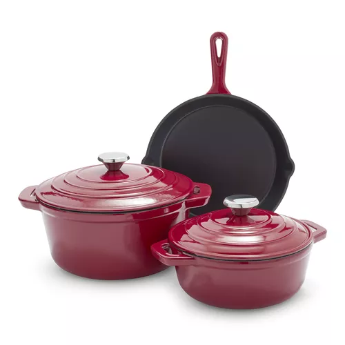 Sur La Table Enameled Cast Iron 5-Piece Set