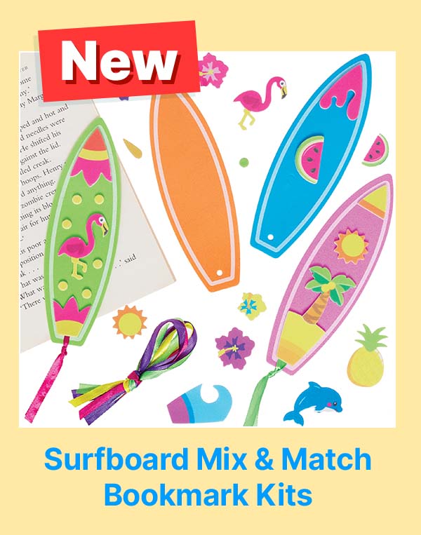 Surfboard Mix & Match Bookmark Kits