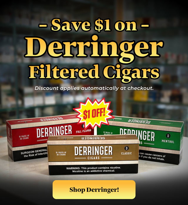 Derringer Filtered Cigars