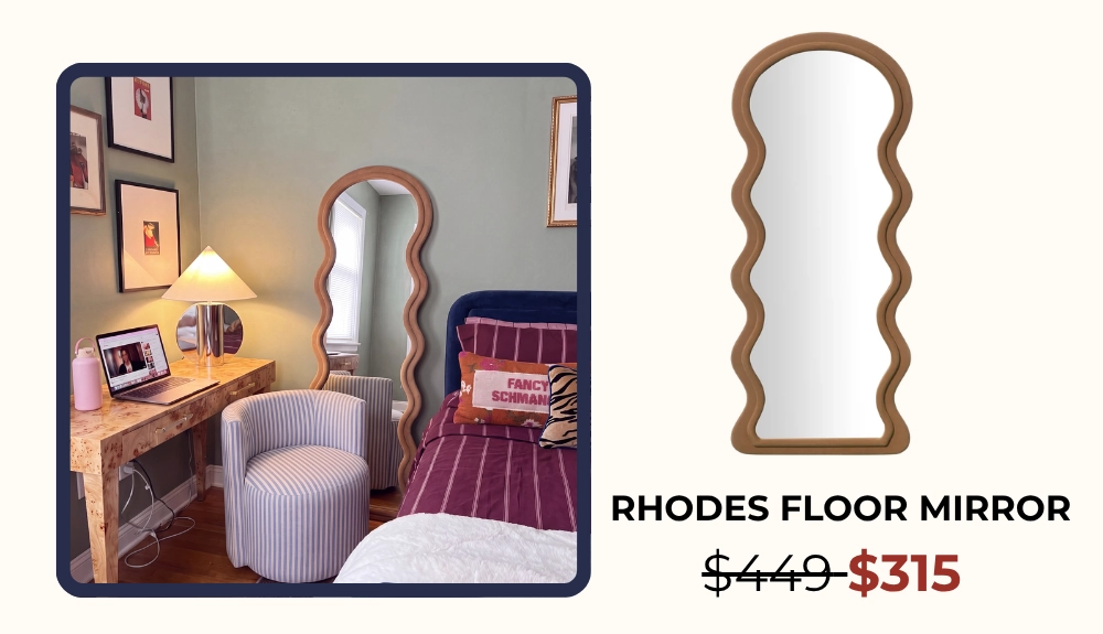 Rhodes Floor Mirror